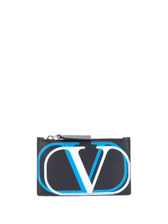 Valentino Garavani кошелек на молнии с логотипом VLogo