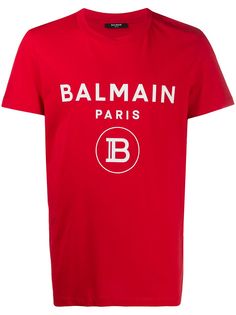 Balmain футболка с логотипом