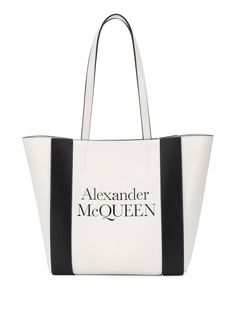 Alexander McQueen сумка-шопер с логотипом