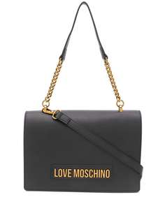 Love Moschino сумка на плечо с металлическим логотипом