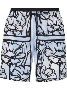Fendi x Joshua Vides floral print swim shorts