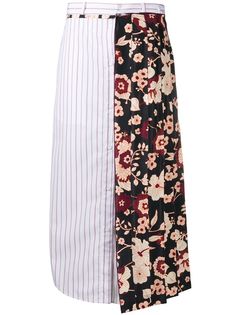Ports 1961 юбка с контрастными вставками