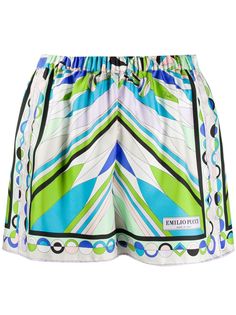 Emilio Pucci шорты с абстрактным принтом