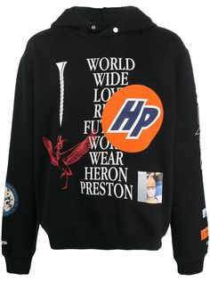 Heron Preston худи с логотипом