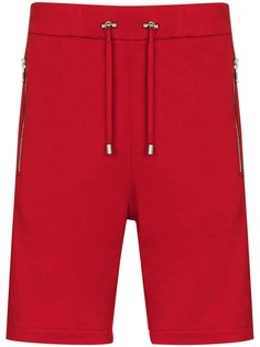 Balmain шорты с тисненым логотипом