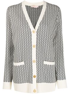 Tory Burch кардиган с принтом