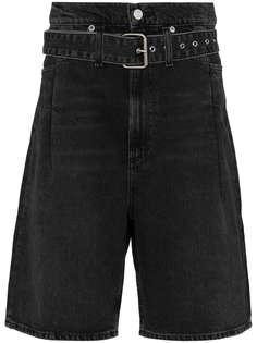 AGOLDE джинсовые шорты Reworked 90 с поясом