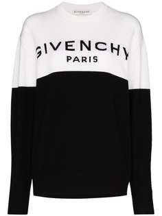 Givenchy кашемировый свитер с логотипом