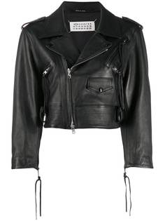 Maison Margiela укороченная байкерская куртка
