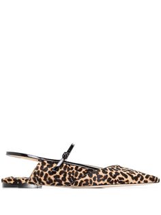 Jimmy Choo туфли Ree с леопардовым принтом