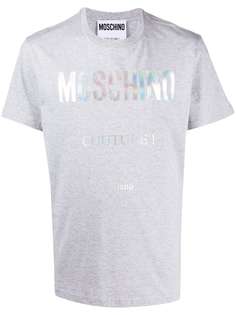 Moschino футболка с логотипом