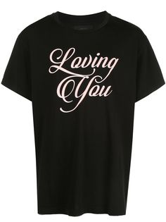 AMIRI футболка Loving You