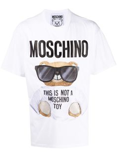 Moschino футболка с принтом