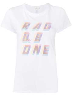 Rag & Bone футболка с 3D логотипом