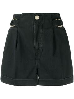 Pinko джинсовые шорты с завышенной талией