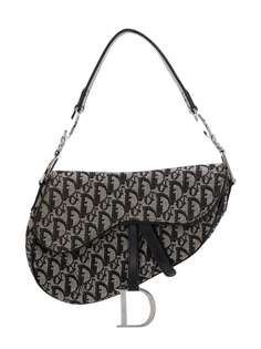 Christian Dior мини-сумка 2002-го года pre-owned с узором Trotter