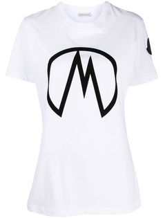 Moncler футболка с логотипом