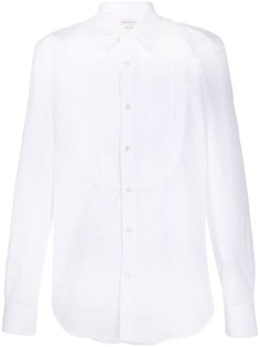Alexander McQueen рубашка с манишкой