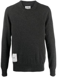 Maison Margiela джемпер с нашивкой