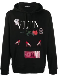 Valentino худи с логотипом VLTN из коллаборации с Emilio Villalba