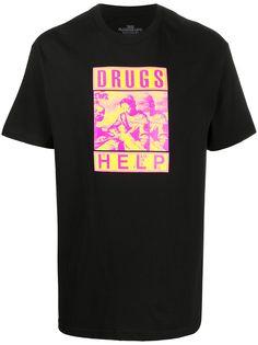 Pleasures футболка с логотипом