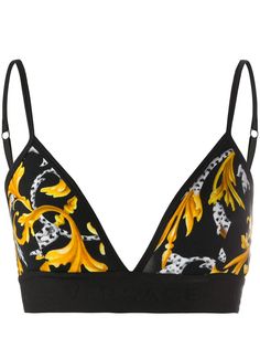 Versace бюстгальтер Acanthus с треугольными чашками