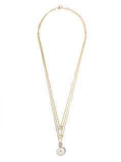 Yoko London колье Starlight South Sea Pearl из желтого золота с жемчугом и бриллиантами