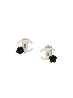 Chanel Pre-Owned серьги 2004-го года с логотипом CC