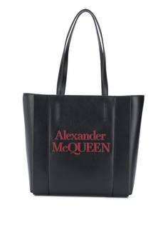 Alexander McQueen сумка-тоут с логотипом