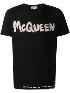 Alexander McQueen футболка с логотипом