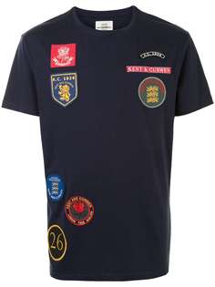 Kent & Curwen футболка с нашивками
