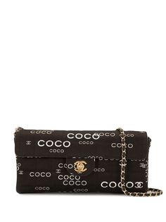 Chanel Pre-Owned сумка на плечо Coco 2001-го года