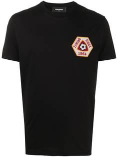 Dsquared2 футболка с нашивкой-логотипом