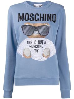 Moschino толстовка Teddy Bear с круглым вырезом