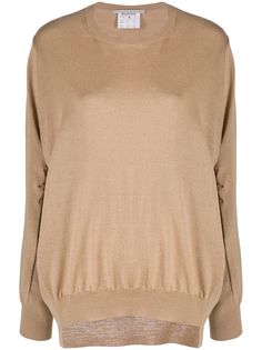 Stella McCartney трикотажный джемпер асимметричного кроя