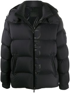 Moncler стеганая куртка с логотипом