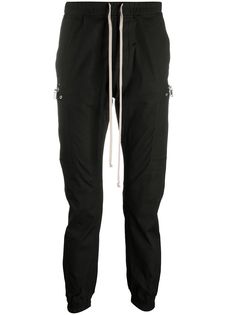 Rick Owens спортивные брюки Performa с карманами карго
