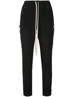 Rick Owens брюки с кулиской и карманами