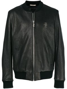 Philipp Plein куртка-бомбер с логотипом