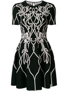 Alexander McQueen трикотажное мини-платье