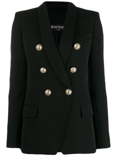 Balmain двубортный блейзер