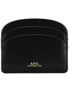 A.P.C. картхолдер с логотипом