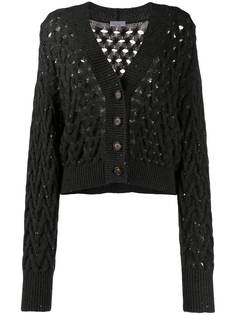 Brunello Cucinelli кардиган фактурной вязки