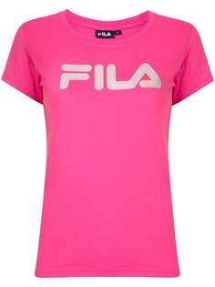 Fila футболка с принтом и блестками