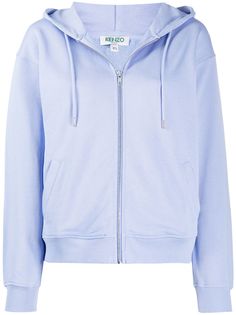 Kenzo худи на молнии с вышивкой Tiger