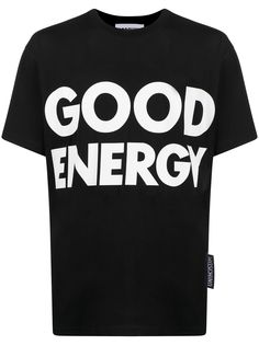 Moschino футболка с принтом Good Energy