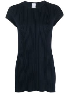 Max Mara топ в рубчик с разрезами по бокам