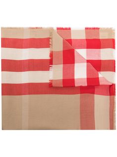 Burberry кашемировый шарф в клетку