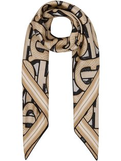 Burberry платок с монограммой