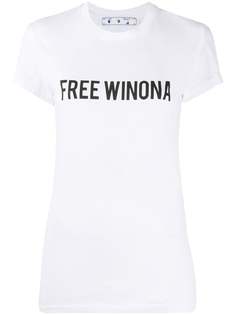 Off-White футболка Winona узкого кроя